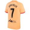 Fotbalové dres Atlético Madrid Joao Felix 7 Alternativní 2022-23 Krátký Rukáv